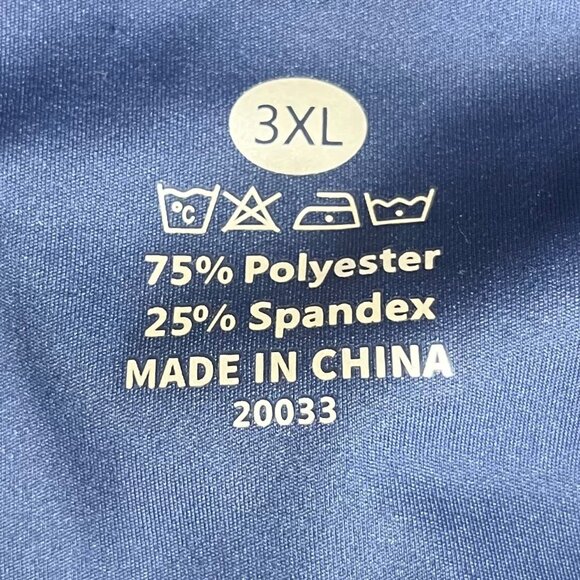 Xieerduo Womens Skort Modest Knee Activewear Pockets Blue Size 3XL New - Picture 5 of 9